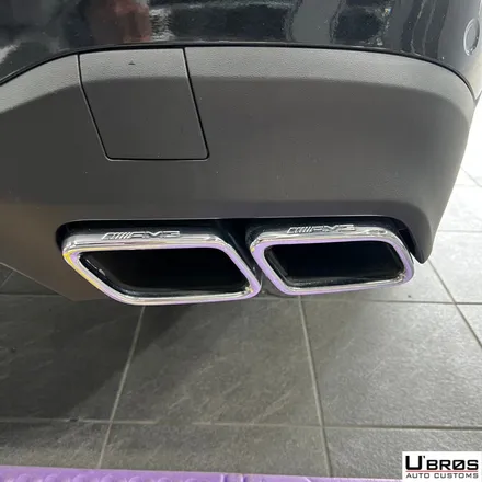 [동탄 랩핑] ● 벤츠 GLC63amg 유광 블랙 펄 전체랩핑 ● / 동탄 영천동