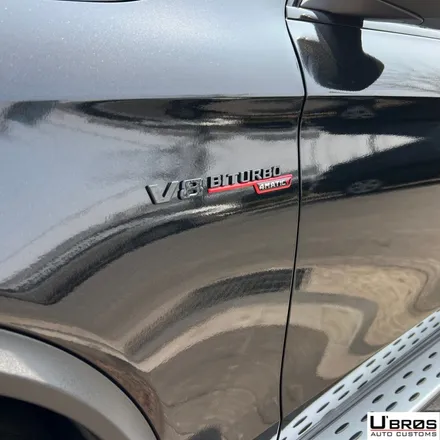 [동탄 랩핑] ● 벤츠 GLC63amg 유광 블랙 펄 전체랩핑 ● / 동탄 영천동