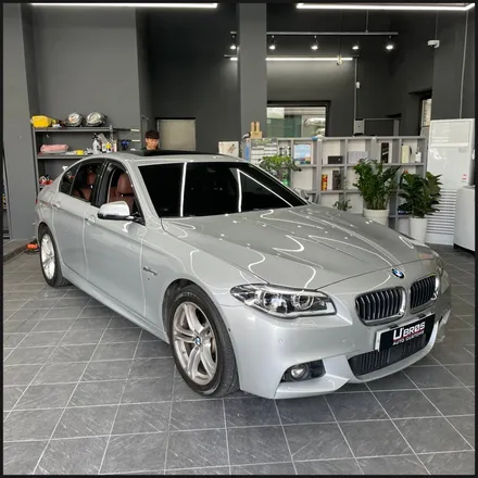 [동탄 랩핑] ●BMW 5시리즈(F10) 다이아몬드화이트펄 전체랩핑● / 동탄 영천동