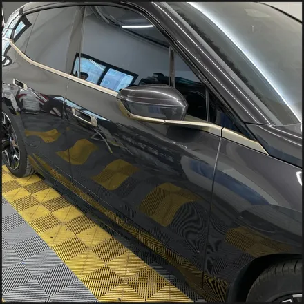 [동탄 랩핑] ●BMW IX 에이버리 사틴블랙락그레이메탈릭 전체랩핑● / 동탄 영천동