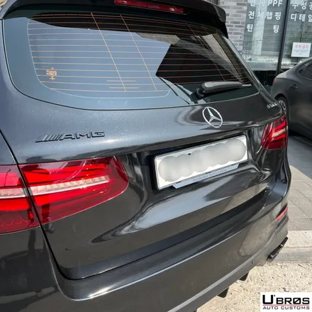 [동탄 랩핑] ● 벤츠 GLC63amg 유광 블랙 펄 전체랩핑 ● / 동탄 영천동