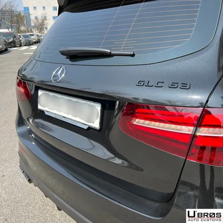 [동탄 랩핑] ● 벤츠 GLC63amg 유광 블랙 펄 전체랩핑 ● / 동탄 영천동
