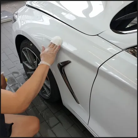 [찰스오토] <제네시스 G70> 하버캠프 SL-Chrome Bond 틴팅 + Gtechniq EXO V4 유리막코팅 + 생활보호PPF + QXD3000 +  아이나비 커넥티드 / 동탄 영천동