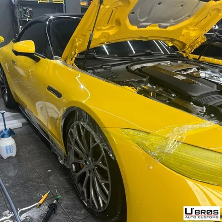 [동탄 PPF] 벤츠 SL63amg 프론트가드PPF + 크롬죽이기 작업후기 / 동탄 영천동