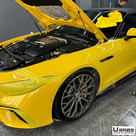 [동탄 PPF] 벤츠 SL63amg 프론트가드PPF + 크롬죽이기 작업후기 / 동탄 영천동