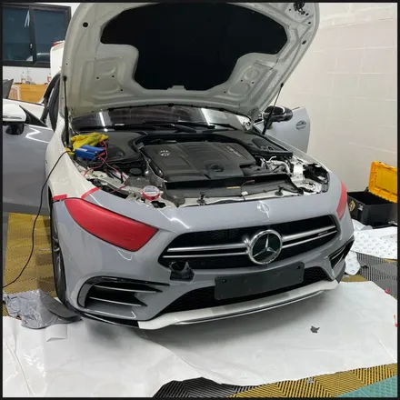 [동탄 랩핑] ●벤츠 CLS53amg 3m쿨그레이 전체랩핑● / 동탄 영천동