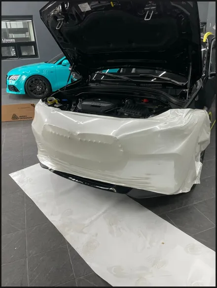 [동탄 랩핑] ● BMW X2 유광화이트펄 전체랩핑 + 블락포디 디토선팅 + 윈도우테두리크롬죽이기 + 필러PPF ● / 동탄 영천동