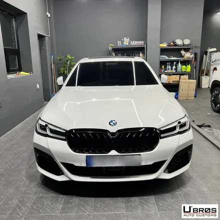 [동탄 랩핑] BMW 5시리즈 크롬죽이기 효과는 어느정도 일까? / 동탄 영천동
