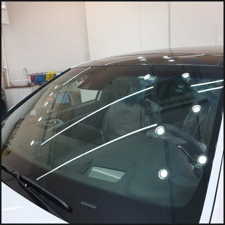 [찰스오토] <제네시스 G70> 하버캠프 SL-Chrome Bond 틴팅 + Gtechniq EXO V4 유리막코팅 + 생활보호PPF + QXD3000 +  아이나비 커넥티드 / 동탄 영천동