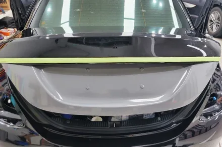 인천 구산동 2017 벤츠 c63amg 락그레이 전체랩핑 작업 ! / 인천, 부평