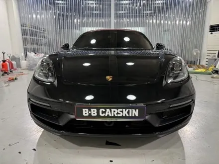 부천랩핑 포르쉐 박스터 718 GTS 4.0 전체랩핑｜화이트 →글로스 블랙, 디테일로 보여드립니다 / 인천 부평구 부개동