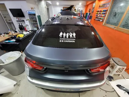 BMW 5GT 전체랩핑 사틴 메탈릭 그라파이트 랩핑 사틴그레이 오묘한느낌-★ / 인천, 부평