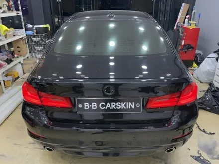 부천 BMW G30 5시리즈 전체랩핑 재시공 | 사틴화이트 완성 (인천랩핑) / 인천 부평구 부개동