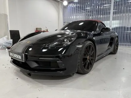 부천랩핑 포르쉐 박스터 718 GTS 4.0 전체랩핑｜화이트 →글로스 블랙, 디테일로 보여드립니다 / 인천 부평구 부개동