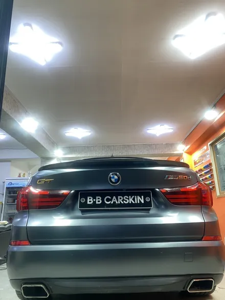 BMW 5GT 전체랩핑 사틴 메탈릭 그라파이트 랩핑 사틴그레이 오묘한느낌-★ / 인천, 부평