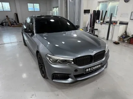 인천랩핑 인천남동구랩핑 전문 BMW G30 530i 사틴블랙 전체 시공기 / 인천 부평구 부개동