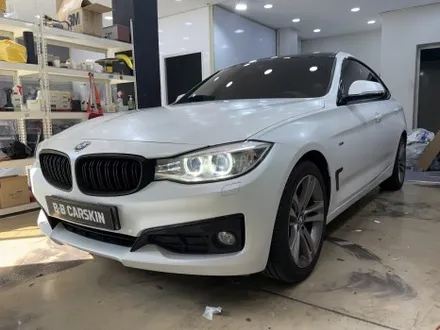 부천랩핑 BMW 3GT 사틴화이트 전체랩핑 시공 후기 | 기존 사틴다크그레이 제거 후 컬러 변경 (상동랩핑 부평랩핑) / 인천 부평구 부개동