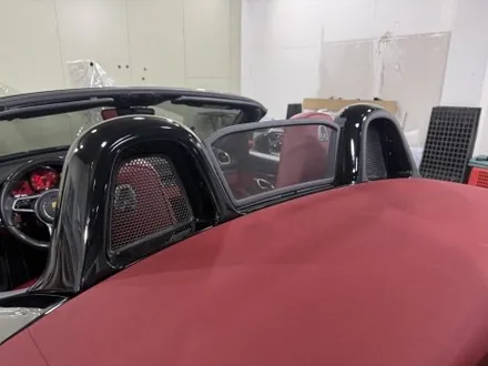 부천랩핑 포르쉐 박스터 718 GTS 4.0 전체랩핑｜화이트 →글로스 블랙, 디테일로 보여드립니다 / 인천 부평구 부개동