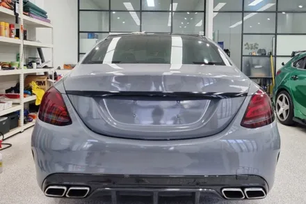 인천 구산동 2017 벤츠 c63amg 락그레이 전체랩핑 작업 ! / 인천, 부평