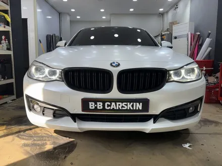 부천랩핑 BMW 3GT 사틴화이트 전체랩핑 시공 후기 | 기존 사틴다크그레이 제거 후 컬러 변경 (상동랩핑 부평랩핑) / 인천 부평구 부개동