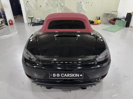 부천랩핑 포르쉐 박스터 718 GTS 4.0 전체랩핑｜화이트 →글로스 블랙, 디테일로 보여드립니다 / 인천 부평구 부개동