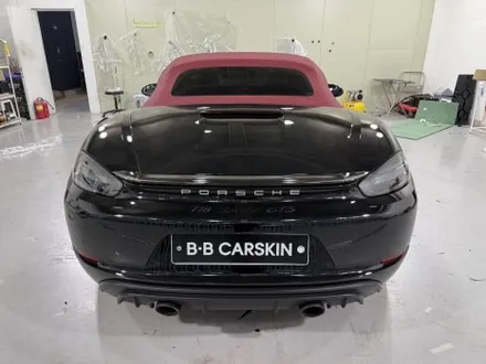 부천랩핑 포르쉐 박스터 718 GTS 4.0 전체랩핑｜화이트 →글로스 블랙, 디테일로 보여드립니다 / 인천 부평구 부개동
