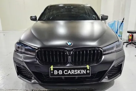 2018 bmw 5시리즈 전체랩핑, 루프스킨, PPF 작업까지! / 인천 부평구 부개동