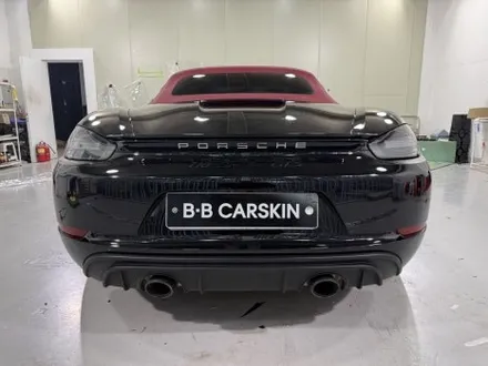부천랩핑 포르쉐 박스터 718 GTS 4.0 전체랩핑｜화이트 →글로스 블랙, 디테일로 보여드립니다 / 인천 부평구 부개동