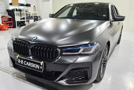 2018 bmw 5시리즈 전체랩핑, 루프스킨, PPF 작업까지! / 인천 부평구 부개동