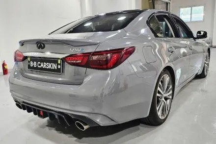인피니티 Q50S 크롬죽이기 및 프로그레스 크레용랩핑 전체랩핑 / 인천 부평구 부개동