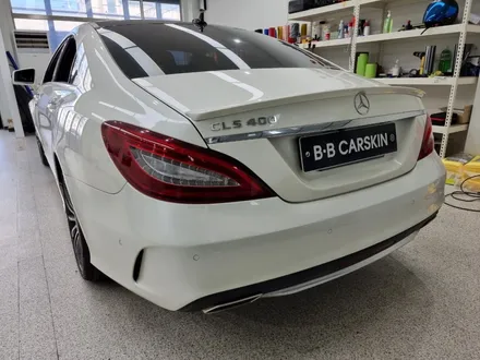 벤츠 cls 400 에이버리 슈프림 사틴다크 그레이 랩핑 ! / 인천, 부평