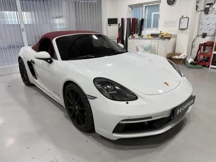 부천랩핑 포르쉐 박스터 718 GTS 4.0 전체랩핑｜화이트 →글로스 블랙, 디테일로 보여드립니다 / 인천 부평구 부개동