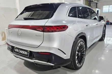 벤츠 EQS 580 2024 신차 에이버리 락그레이로 전체랩핑! / 인천 부평구 부개동