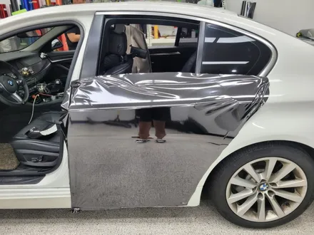 bmw 5시리즈 528i 블랙크롬 전체랩핑! / 인천, 부평
