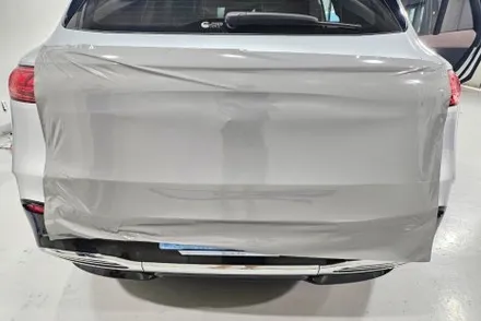 벤츠 EQS 580 2024 신차 에이버리 락그레이로 전체랩핑! / 인천 부평구 부개동