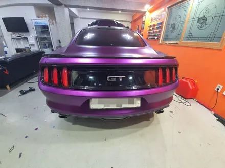 머스탱 랩핑 5.0 GT 퍼플 사틴 크롬 반무광랩핑 이쁘자나~★ / 인천, 부평