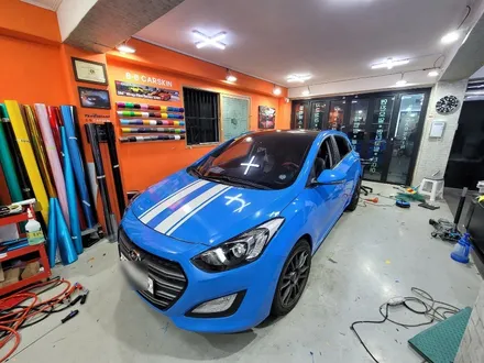 i30 에이버리 인텐스 블루 부분랩핑 깔끔한 매력-★ / 인천, 부평