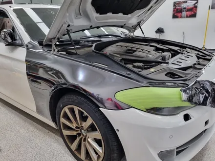 bmw 5시리즈 528i 블랙크롬 전체랩핑! / 인천, 부평