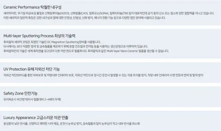 제네시스 GV70 썬팅 후퍼옵틱 프나세 / 춘천시 퇴계동
