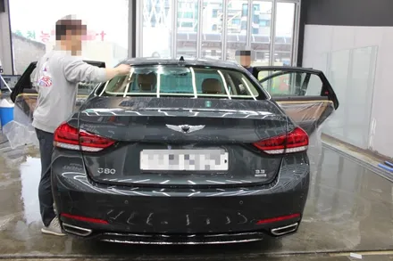 춘천 루마썬팅 제네시스 G80 고객님의 선택은? / 춘천시 퇴계동