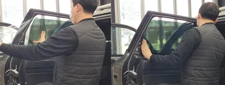 춘천재썬팅 렉스턴G4 버텍스700썬팅 재시공 잘하는 곳에서 해야죠 / 춘천시 퇴계동