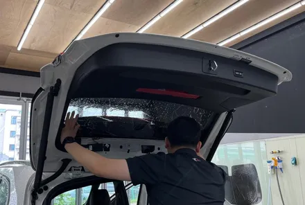 춘천썬팅 BMW X1 하버캠프 세라믹본드썬팅 했더니..장난아니네!? / 춘천시 퇴계동