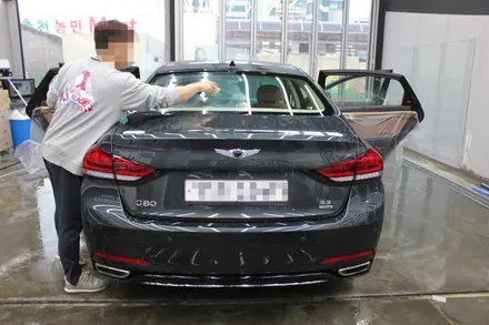 춘천 루마썬팅 제네시스 G80 고객님의 선택은? / 춘천시 퇴계동