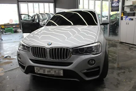 춘천썬팅 BMW X4 전면 레이노 S7으로 재시공! / 춘천시 퇴계동