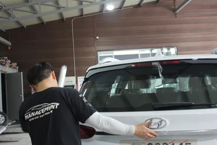 춘천썬팅 싼타페 신차패키지 및 아마테라스 HH 시공! / 춘천시 퇴계동