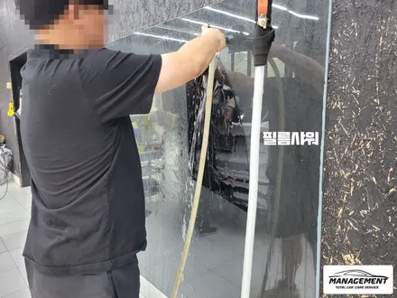 춘천신차패키지 싼타페 올댓에서 꼼꼼한 시공 만나보아요 (썬팅:에이버리퀸) / 춘천시 퇴계동