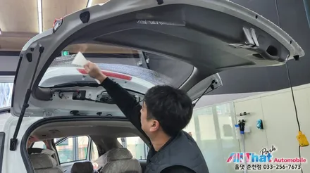 춘천신차패키지 카니발 KA4 썬팅부터 진짜 다 만족스러워요 / 춘천시 퇴계동