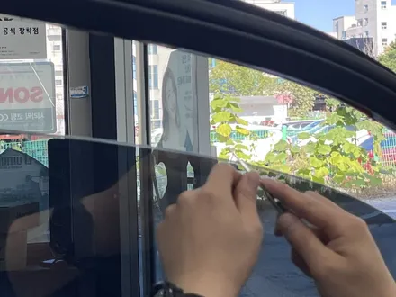 춘천 썬팅 벤츠GLE450 브이쿨K 영롱한 색감으로 인기대박!나만 안했어..? / 춘천시 퇴계동