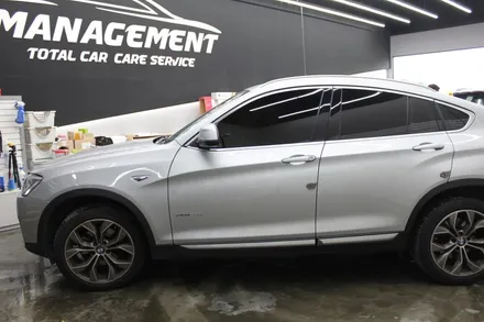 춘천썬팅 BMW X4 전면 레이노 S7으로 재시공! / 춘천시 퇴계동