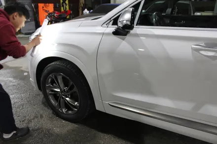 춘천썬팅 싼타페TM 인스퍼레이션 신차패키지 진행 및 브이쿨 K 시공! / 춘천시 퇴계동